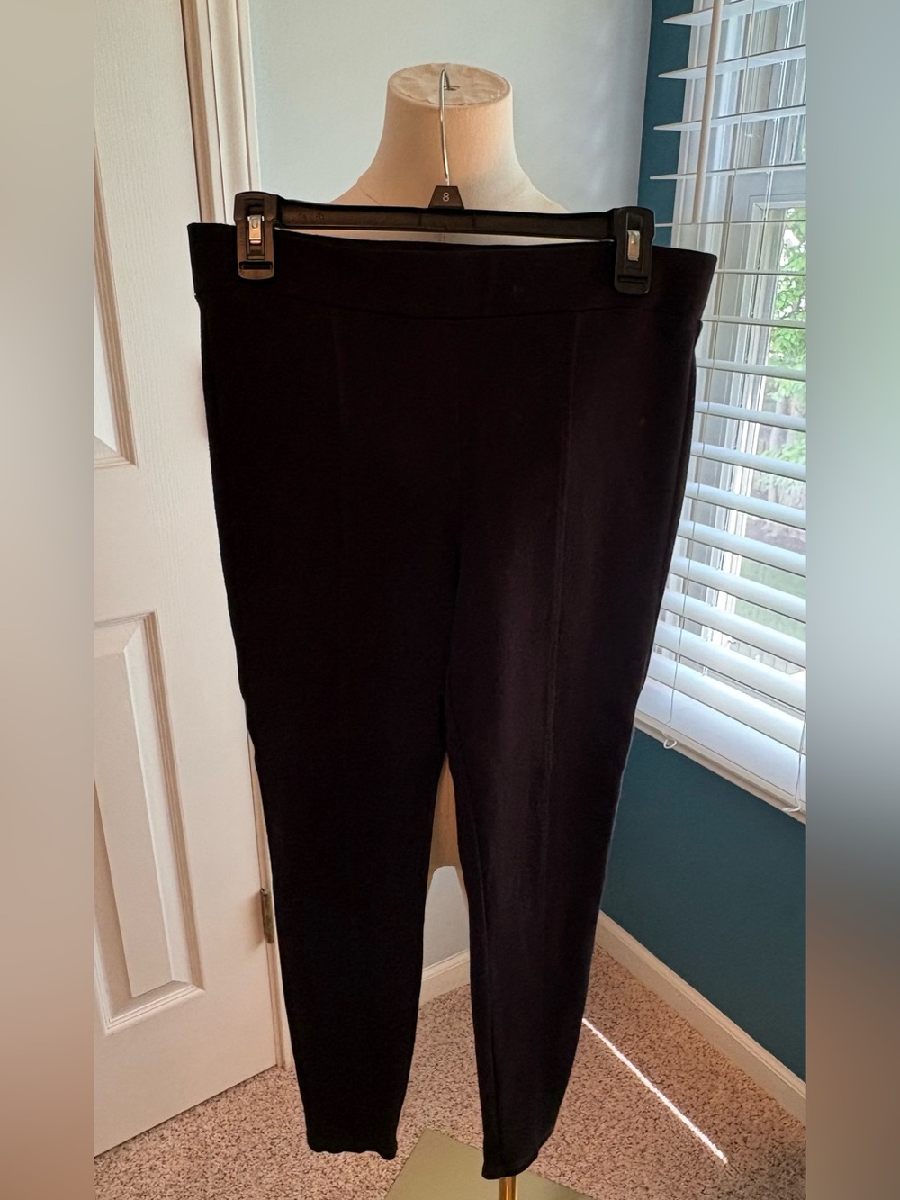 Style & Co. Black Skinny Pull-On Pants